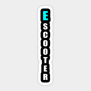 escooter Sticker